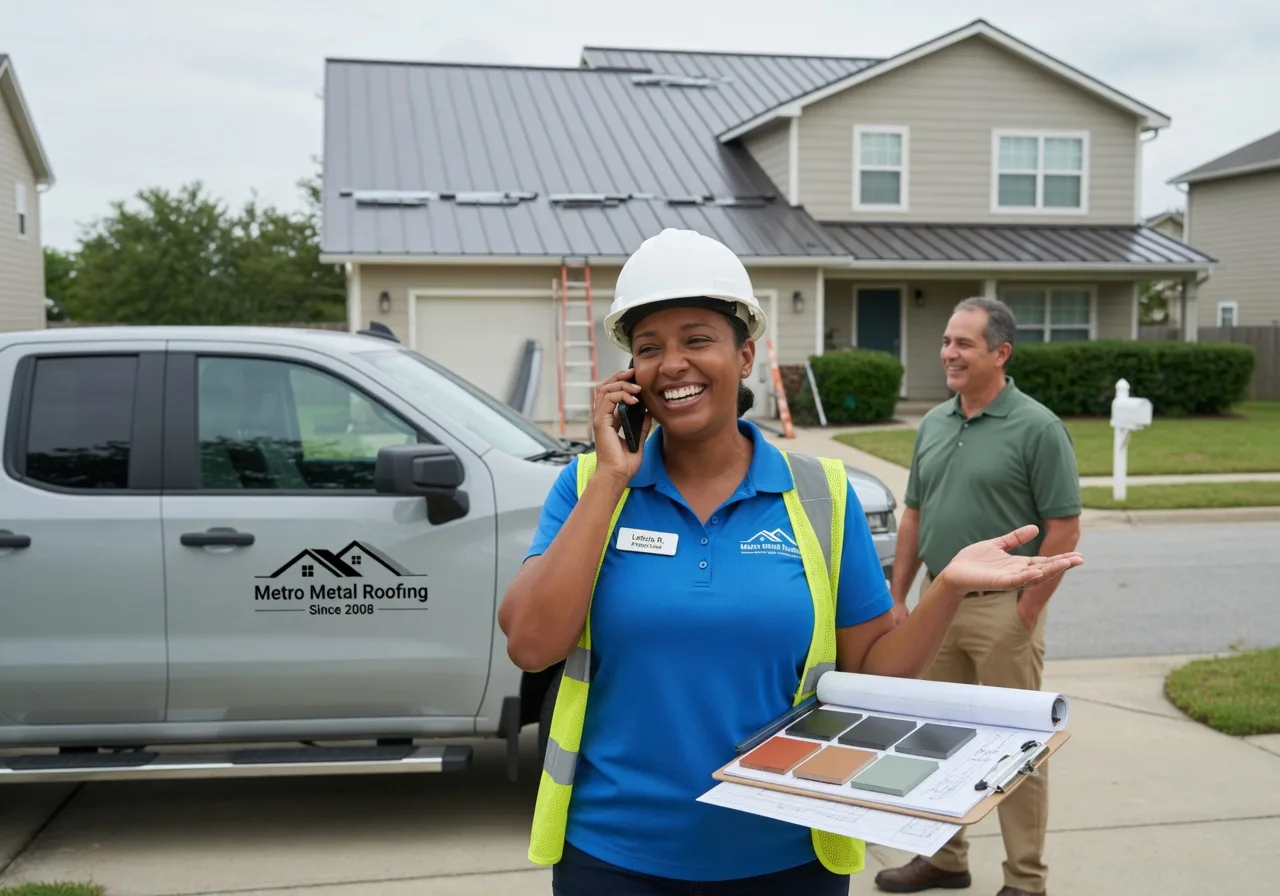 Metal Roof Repair in Harsens Island, MI